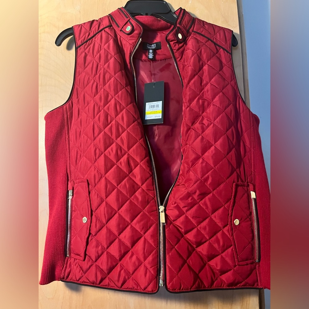 Jones New York Quilted Vest